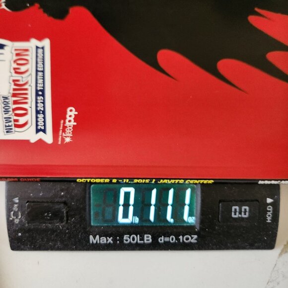 2015 NYCC 10th Edition Comic Con Program Featuring DKIII By Frank Miller & More - Picture 11 of 11